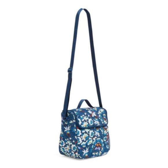 Vera Bradley Floral Burst Insulated Lunch Crossbody Shoulder Bag NWT New - Picture 10 of 11